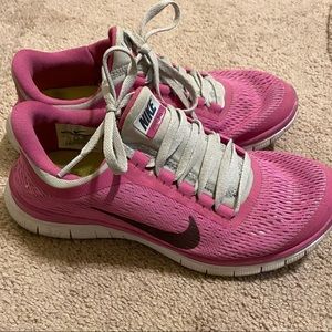 Nike pink and grey women’s size 7